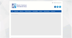 Desktop Screenshot of hammourgroup.com